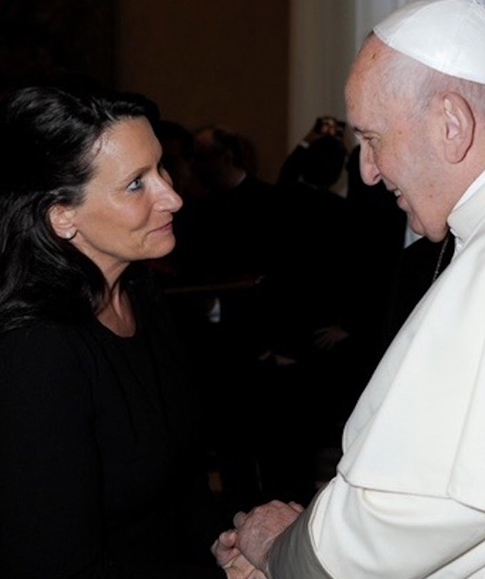 Dr. Lile and Pope Francis